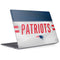 NFL New England Patriots White Striped Surface Laptop 3 13.5in Skin