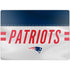 NFL New England Patriots White Striped Surface Laptop 7 15in Skin