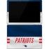 NFL New England Patriots White Striped Surface Pro 7 Skin