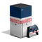 NFL New England Patriots White Striped Xbox Series X Bundle Skin