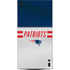 NFL New England Patriots White Striped XBox Series X Digital Edition Console Skin