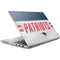 NFL New England Patriots White Striped HP ZBook Fury 16 G10 Skin