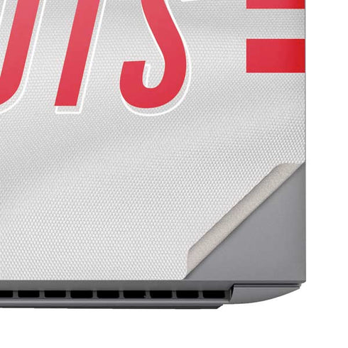 NFL New England Patriots White Striped HP ZBook Fury 16 G10 Skin