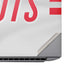 NFL New England Patriots White Striped HP ZBook Fury 16 G10 Skin