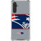 NFL New England Patriots Zone Block Galaxy A17 Clear Case