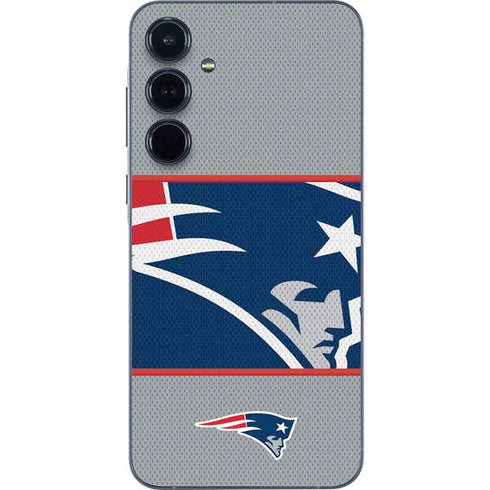 NFL New England Patriots Zone Block Galaxy A55 5G Skin