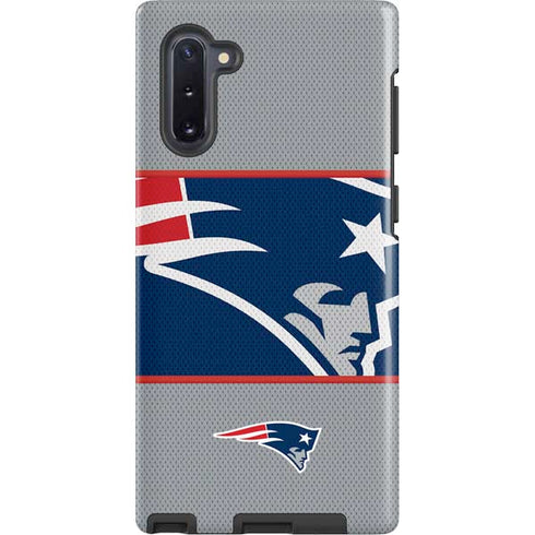 NFL New England Patriots Zone Block Galaxy Cases