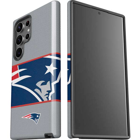NFL New England Patriots Zone Block Galaxy S23 Ultra Pro Case