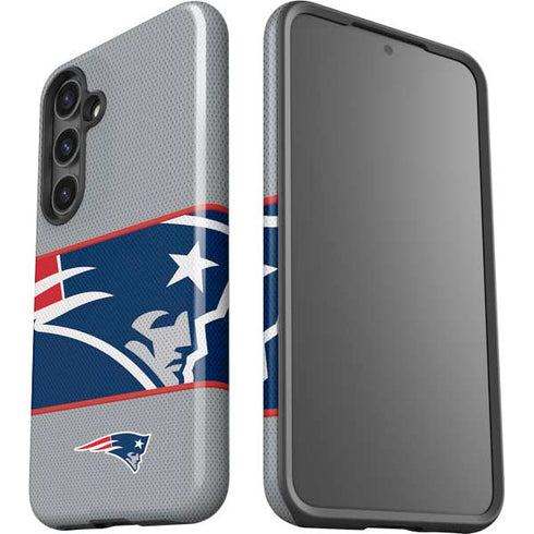 NFL New England Patriots Zone Block Galaxy S25 Plus Impact Case