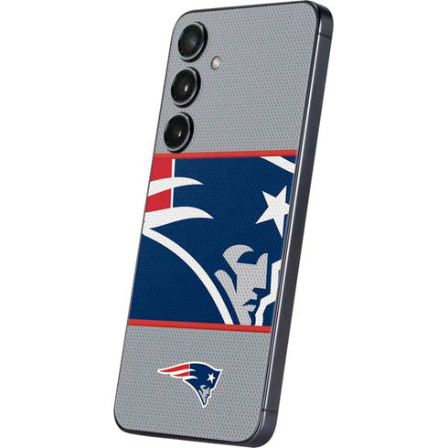 NFL New England Patriots Zone Block Galaxy S25 Plus Skin