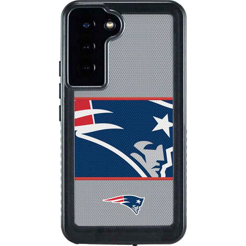 NFL New England Patriots Zone Block Galaxy S24 Plus Waterproof Case