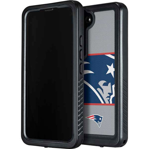 NFL New England Patriots Zone Block Galaxy S24 Plus Waterproof Case