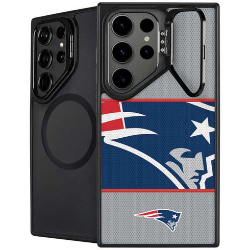NFL New England Patriots Zone Block Galaxy S24 Ultra Kickstand Case