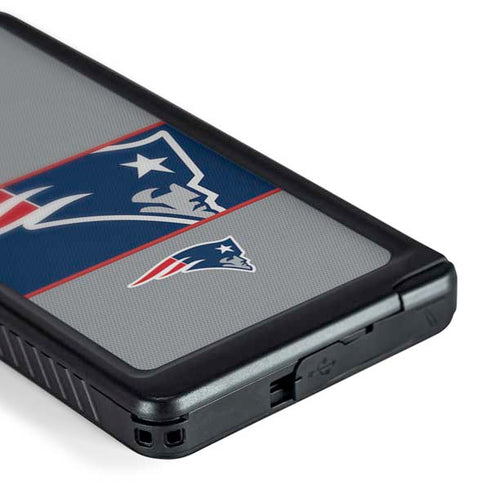 NFL New England Patriots Zone Block Galaxy S24 Ultra Waterproof Case