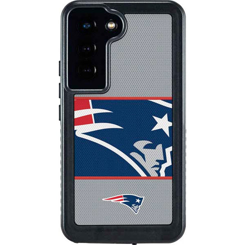 NFL New England Patriots Zone Block Galaxy S24 Waterproof Case
