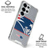 NFL New England Patriots Zone Block Galaxy S25 Ultra Clear Case
