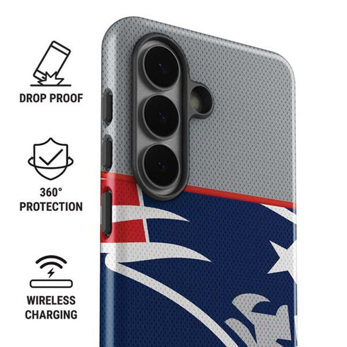 NFL New England Patriots Zone Block Galaxy S26 Plus Impact Case