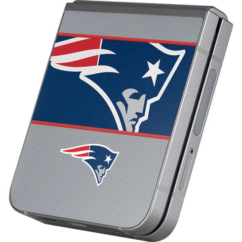 NFL New England Patriots Zone Block Galaxy Z Flip6 Skin