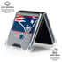 NFL New England Patriots Zone Block Galaxy Z Flip6 Clear Case