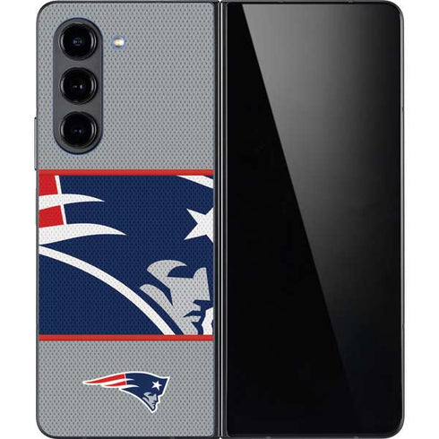 NFL New England Patriots Zone Block Galaxy Z Fold5 5G Skin