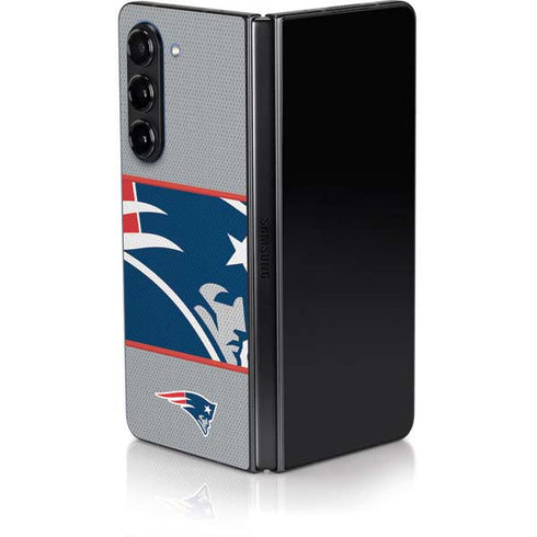 NFL New England Patriots Zone Block Galaxy Z Fold5 5G Skin