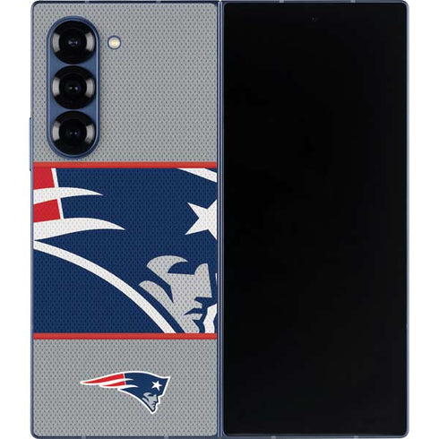 NFL New England Patriots Zone Block Galaxy Z Fold6 Skin