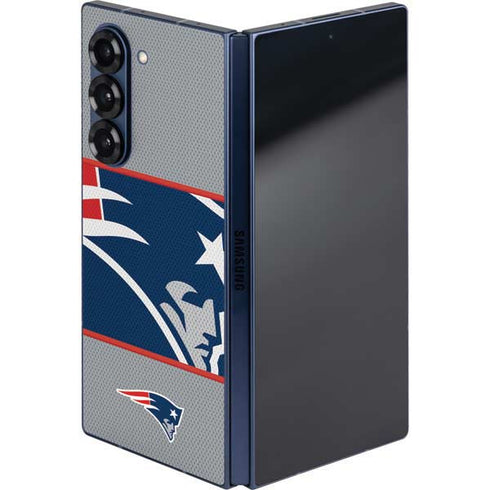 NFL New England Patriots Zone Block Galaxy Z Fold6 Skin