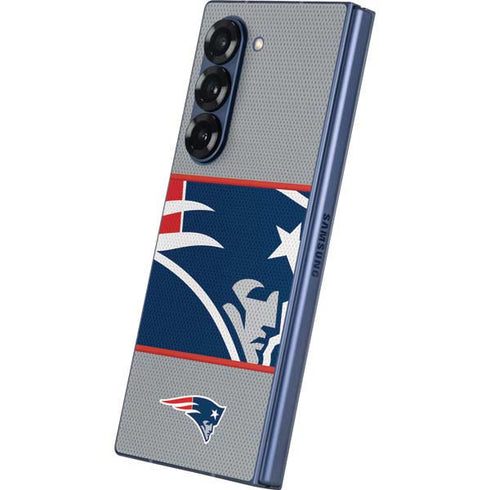 NFL New England Patriots Zone Block Galaxy Z Fold6 Skin
