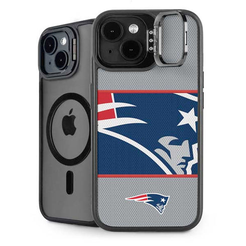 NFL New England Patriots Zone Block iPhone 13 Kickstand Case