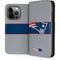 NFL New England Patriots Zone Block iPhone 14 Pro Folio Case