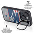 NFL New England Patriots Zone Block iPhone 15 Kickstand Case