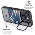 NFL New England Patriots Zone Block iPhone 15 Plus Kickstand Case