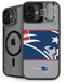 NFL New England Patriots Zone Block iPhone 16 Plus Kickstand Case