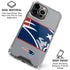 NFL New England Patriots Zone Block iPhone 16 Pro Clear Case