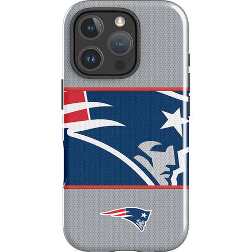 NFL New England Patriots Zone Block iPhone 16 Pro Impact Case