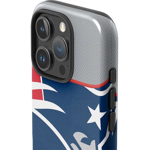 NFL New England Patriots Zone Block iPhone 16 Pro Impact Case