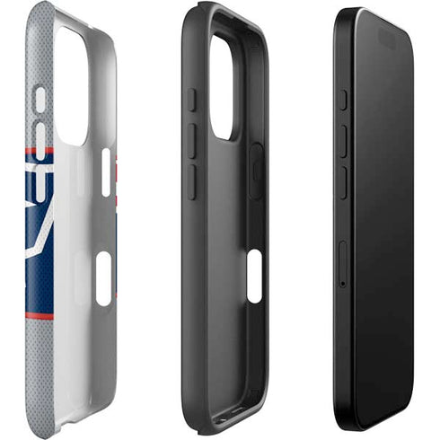 NFL New England Patriots Zone Block iPhone 16 Pro Impact Case
