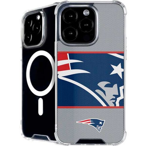 NFL New England Patriots Zone Block iPhone 16 Pro MagSafe Case