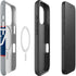 NFL New England Patriots Zone Block iPhone 16 Pro Magsafe Impact Case