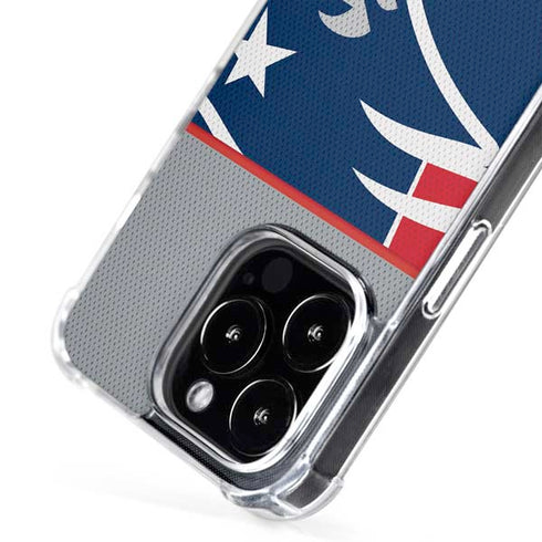 NFL New England Patriots Zone Block iPhone 16 Pro Max MagSafe Case