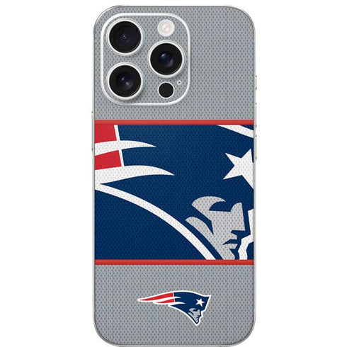 NFL New England Patriots Zone Block iPhone 16 Pro Skin
