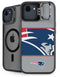NFL New England Patriots Zone Block iPhone 16e Kickstand Case
