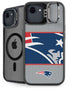 NFL New England Patriots Zone Block iPhone 16e Kickstand Case