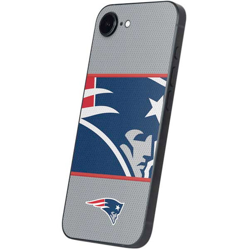 NFL New England Patriots Zone Block iPhone 16e Skin