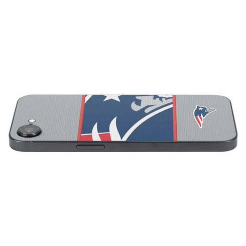 NFL New England Patriots Zone Block iPhone 16e Skin