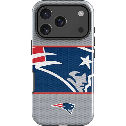 NFL New England Patriots Zone Block iPhone 18 Pro Impact Case