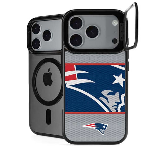 NFL New England Patriots Zone Block iPhone 18 Pro Kickstand Case