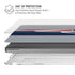 NFL New England Patriots Zone Block MacBook Pro 14in (2021-24) Case plus Skin
