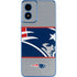 NFL New England Patriots Zone Block Moto G Play 4G (2024) Skin