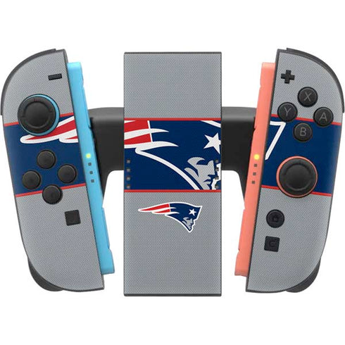 NFL New England Patriots Zone Block Nintendo Switch 2 (2025) Joy-Con Controller Skin